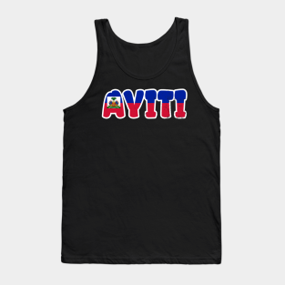 Haiti Flag Tank Top - Haiti Flag Shirt | Ayiti Gift by Gawkclothing